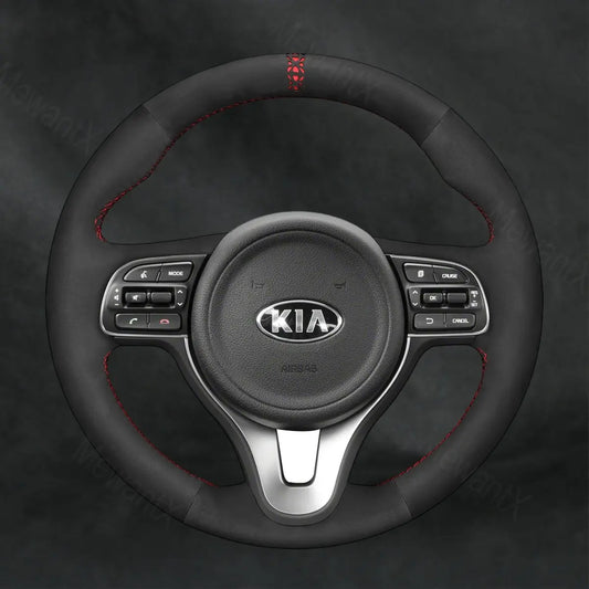 Steering Wheel Cover For Kia Sportage 4 2016 - 2018 - Mewantx