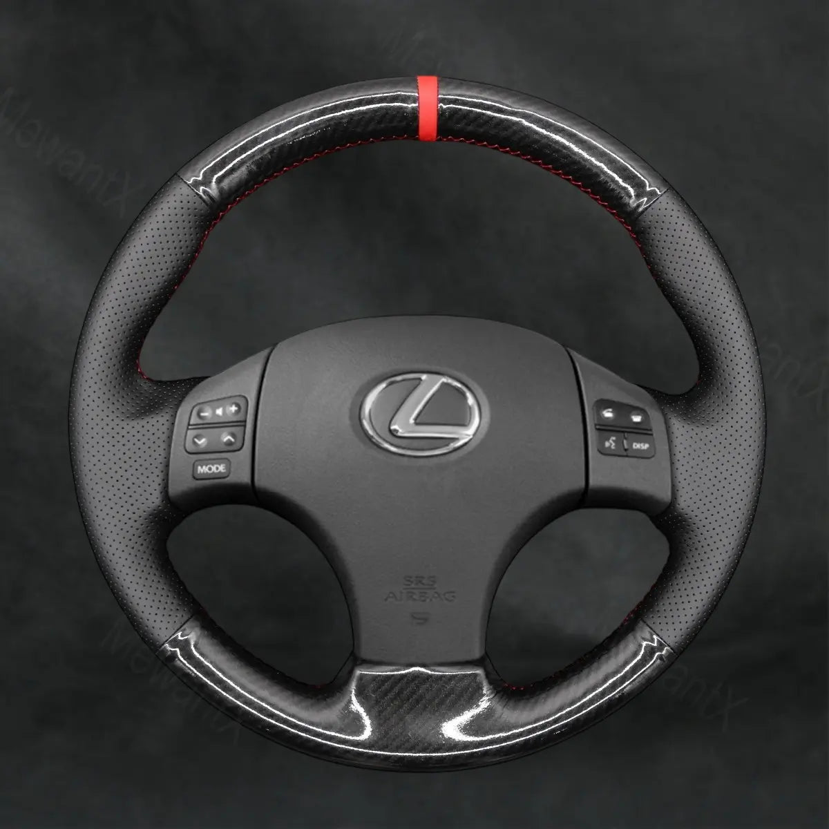 Steering Wheel Cover For Lexus IS250 IS250C IS300 IS300C IS350 IS350C F SPORT 2005 - 2011 - Mewantx