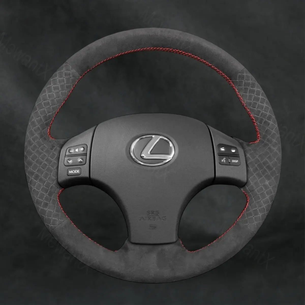 Steering Wheel Cover For Lexus IS250 IS250C IS300 IS300C IS350 IS350C F SPORT 2005 - 2011 - Mewantx