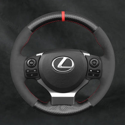 Steering Wheel Cover For Lexus IS300 IS350 IS F - Sport RC 300 350 RC F 2014 - 2025 - Mewantx