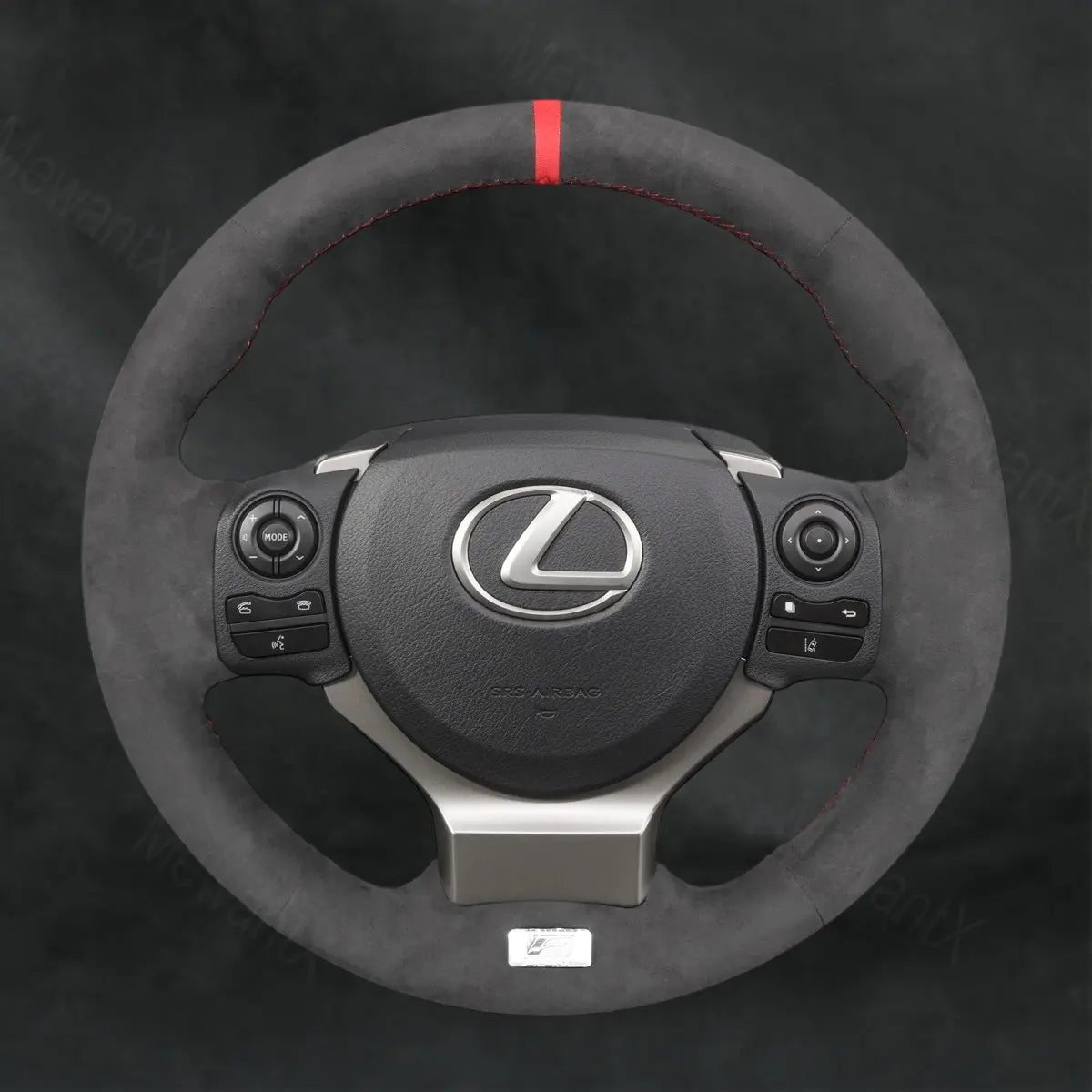 Steering Wheel Cover For Lexus IS300 IS350 IS F - Sport RC 300 350 RC F 2014 - 2025 - Mewantx