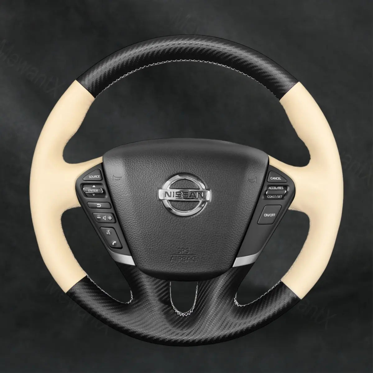 Steering Wheel Cover For Maxima A35 2009 - 2013 - Mewantx