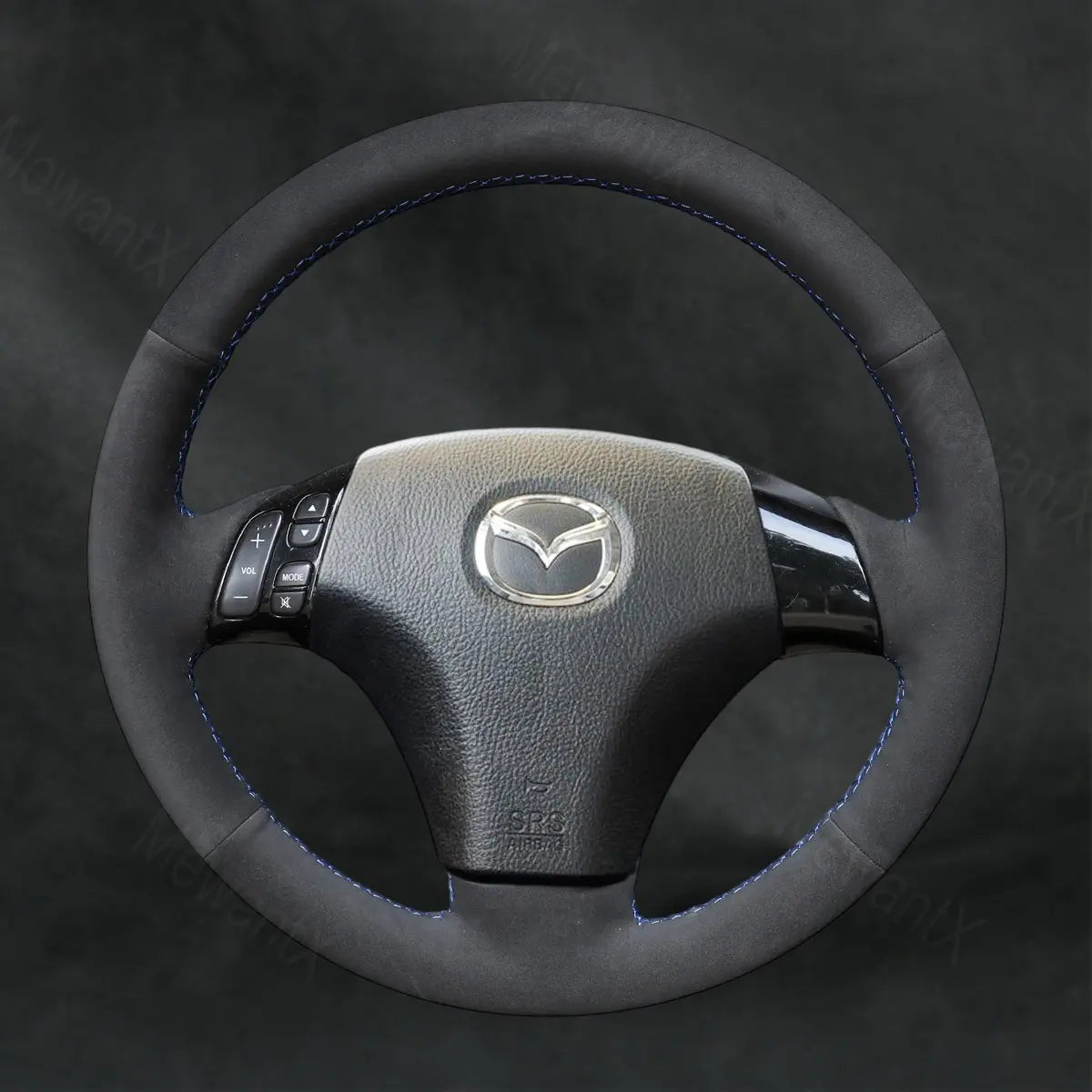 Steering Wheel Cover For Mazda 2 2002 - 2007 - Mewantx