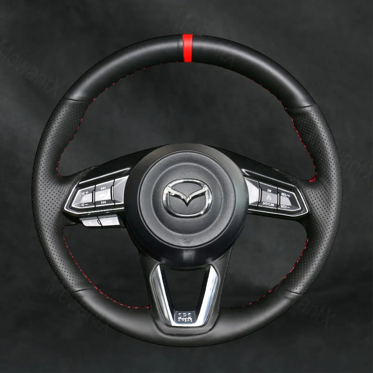Steering Wheel Cover For Mazda CX - 3 CX3 2017 - 2025 - Mewantx