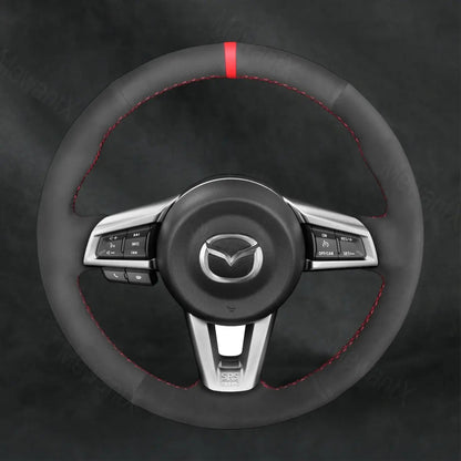 Discover MewantX Custom Steering Wheel Cover For Mazda MX - 5 MX5 2016 - 2023 Mewant delivers comfort, grip, style, protection and durable quality.