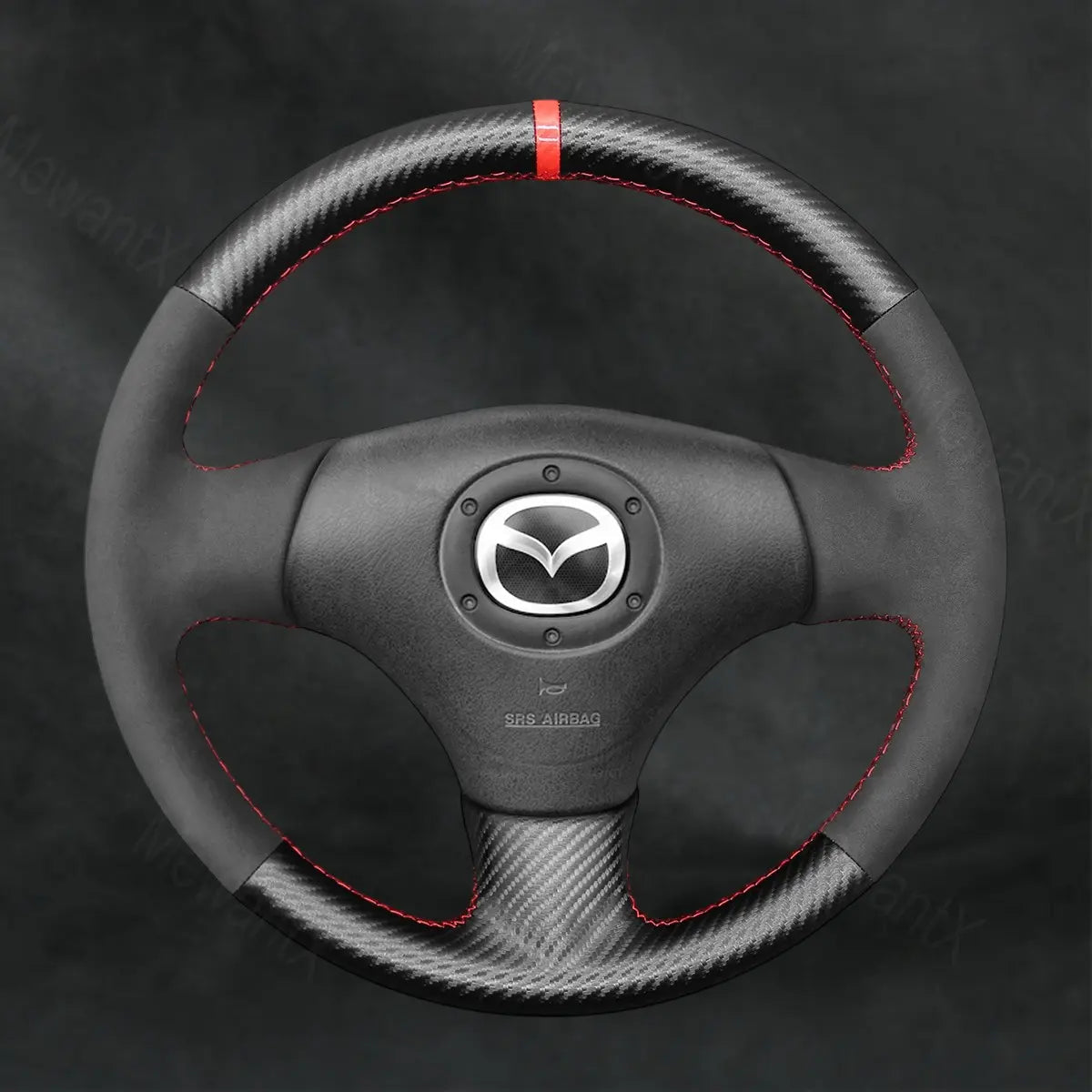 Steering Wheel Cover For Mazda Protege5 2002 - 2003 - Mewantx