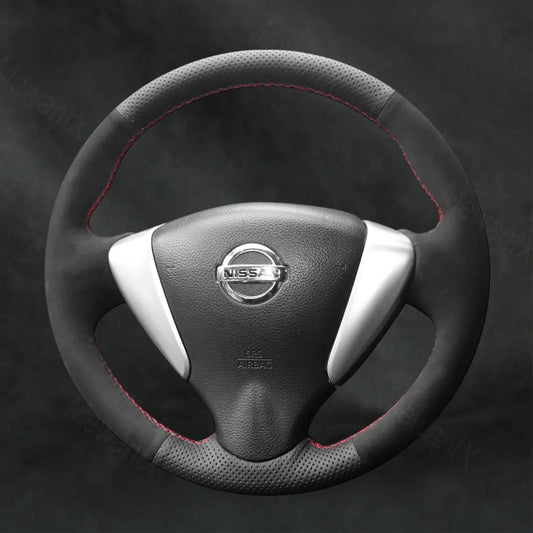 Steering Wheel Cover For Nissan Bluebird Sylphy RU 2012 - 2020 - Mewantx