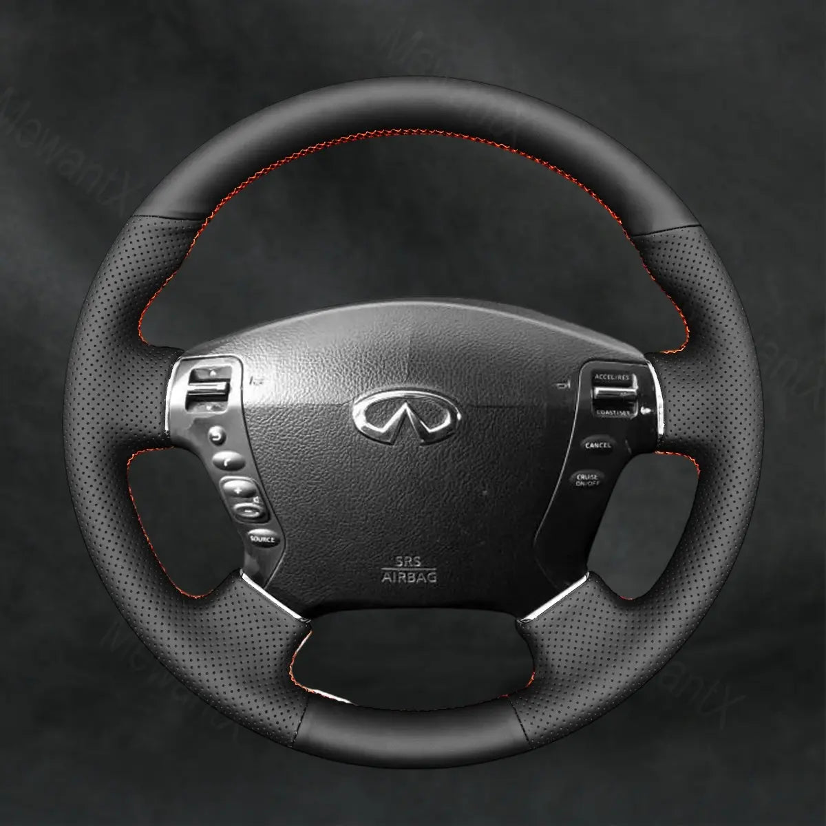 Steering Wheel Cover For Nissan Fuga Cima 2002 - 2008 - Mewantx