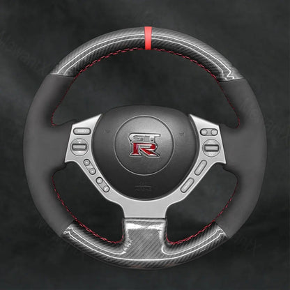 Steering Wheel Cover For Nissan GTR GT - R Nismo 2008 - 2016 - Mewantx