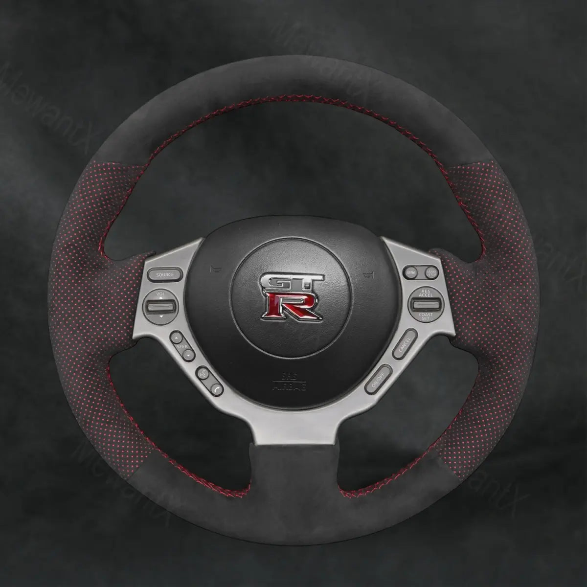 Steering Wheel Cover For Nissan GTR GT - R Nismo 2008 - 2016 - Mewantx