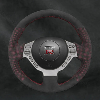 Steering Wheel Cover For Nissan GTR GT - R Nismo 2008 - 2016 - Mewantx