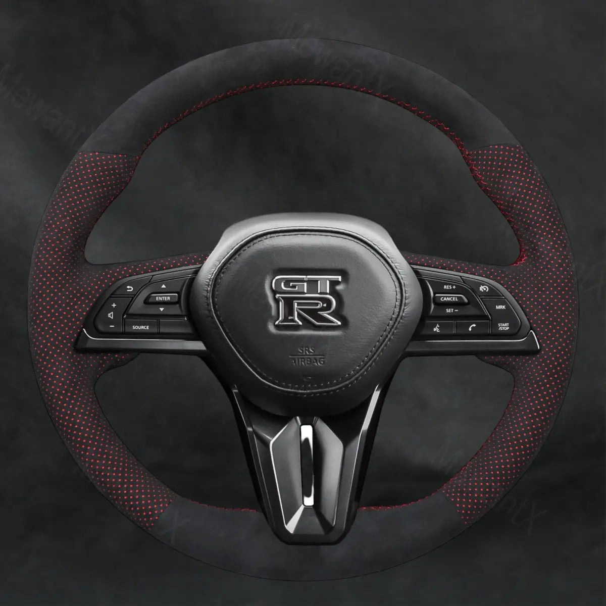 Steering Wheel Cover For Nissan GTR GT - R Nismo 2008 - 2016 - Mewantx