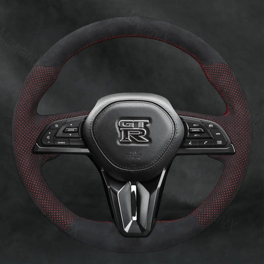 Steering Wheel Cover For Nissan GTR GT - R Nismo 2008 - 2016 - Mewantx