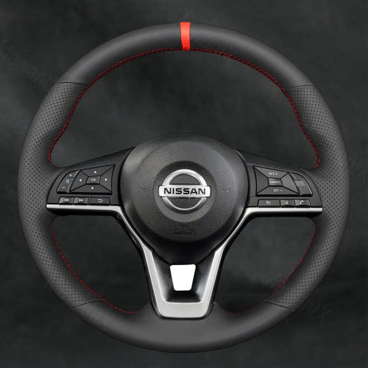 Steering Wheel Cover For Nissan Navara 2021 - 2024 - Mewantx