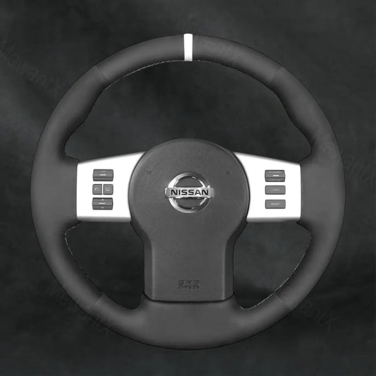 Steering Wheel Cover For Nissan Navara D40 2005 - 2015 - Mewantx
