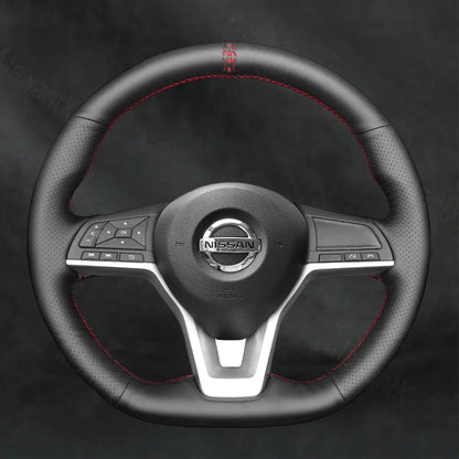 Steering Wheel Cover For Nissan Qashqai II J11 2017 - 2021 - Mewantx