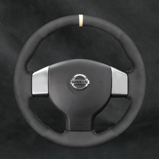 Steering Wheel Cover For Nissan Tiida 2004 - 2010 - Mewantx