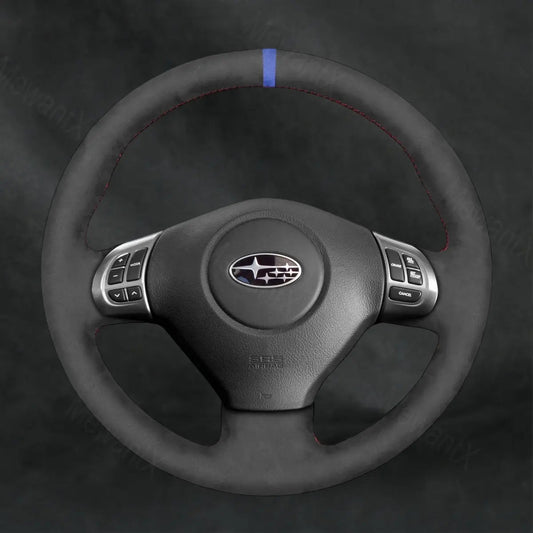 Steering Wheel Cover For Subaru Impreza WRX STI 2007 - 2011 - Mewantx