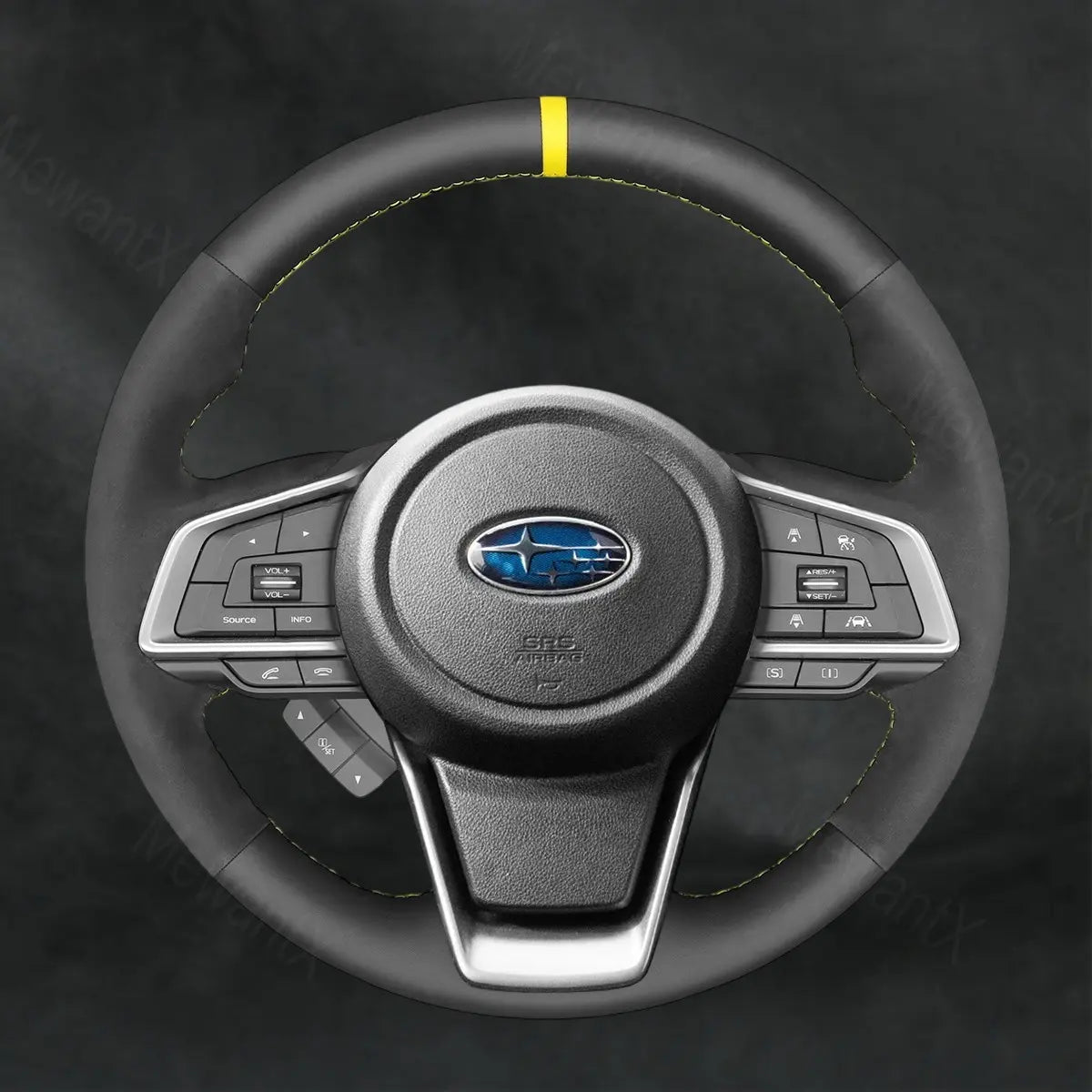 Steering Wheel Cover For Subaru XV Crosstrek 2017 - 2025 - Mewantx