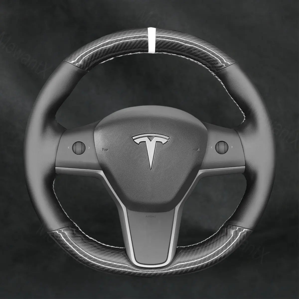 Steering Wheel Cover For Tesla Model 3 2017-2023