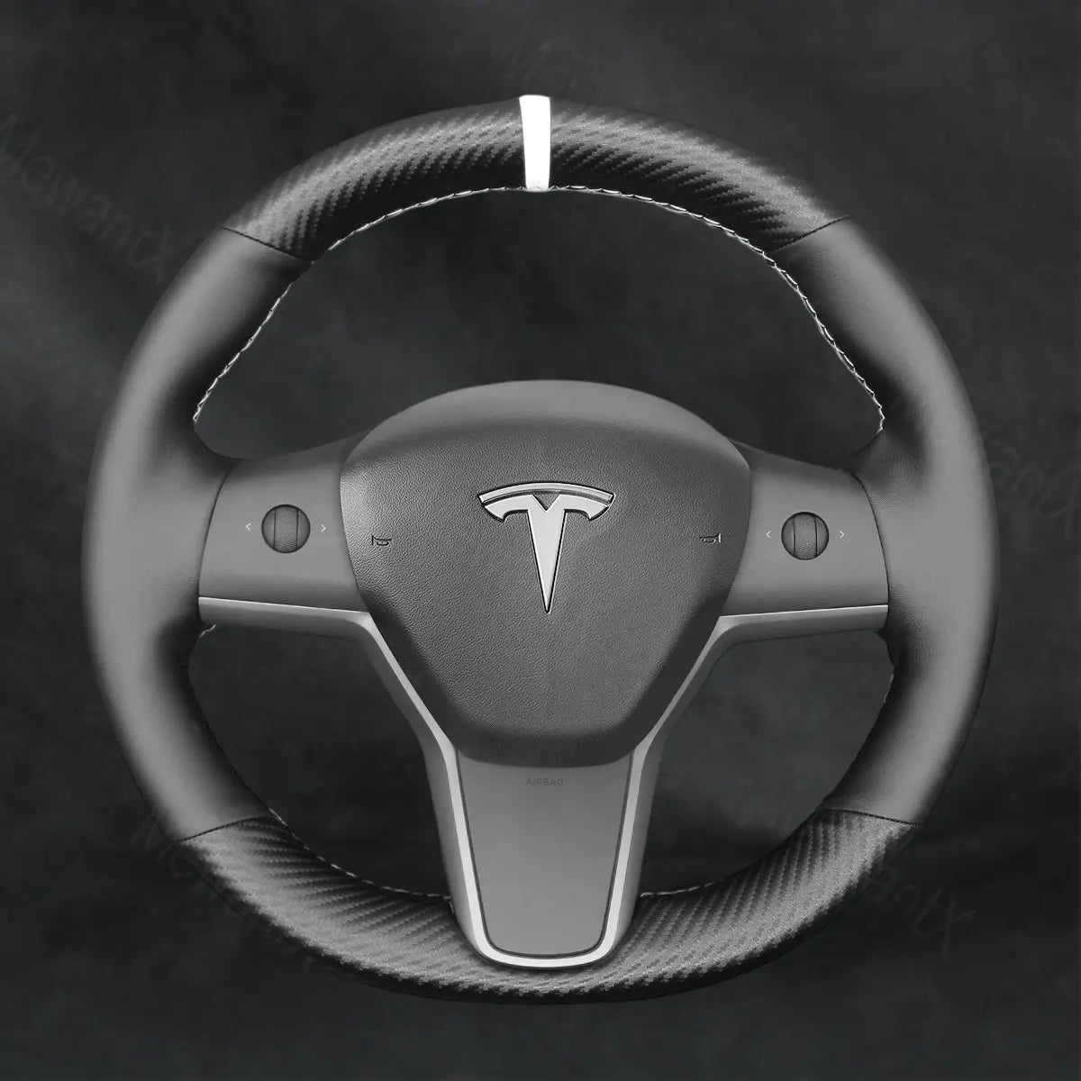 Steering Wheel Cover For Tesla Model 3 2017-2023