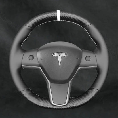 Steering Wheel Cover For Tesla Model 3 2017-2023