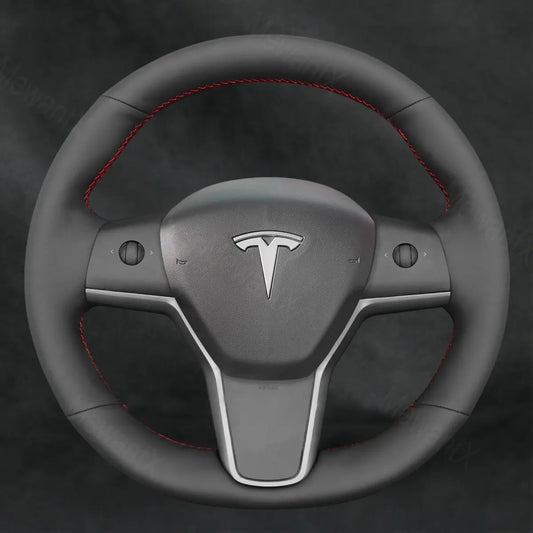 Steering Wheel Cover For Tesla Model 3 2017 - 2023 - Mewantx
