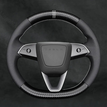 Steering Wheel Cover For Tesla Model Y 2023-2025
