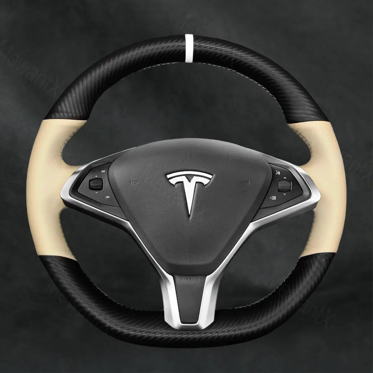 Steering Wheel Cover For Tesla Model X 2016-2020