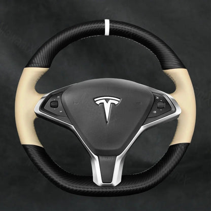 Steering Wheel Cover For Tesla Model X 2016-2020