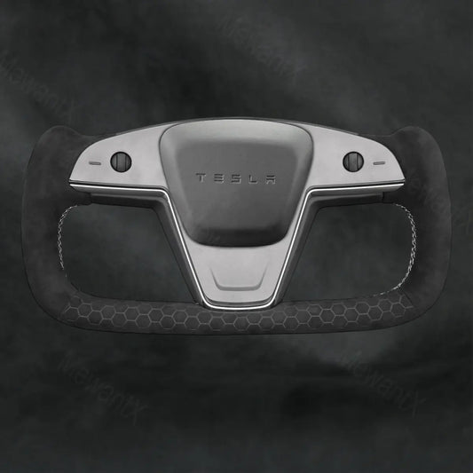 Steering Wheel Cover For Tesla Model S York 2021 - 2023 - Mewantx