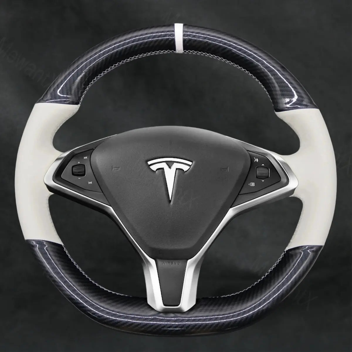 Steering Wheel Cover For Tesla Model X 2016 - 2020 - Mewantx
