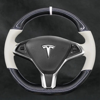 Steering Wheel Cover For Tesla Model X 2016 - 2020 - Mewantx