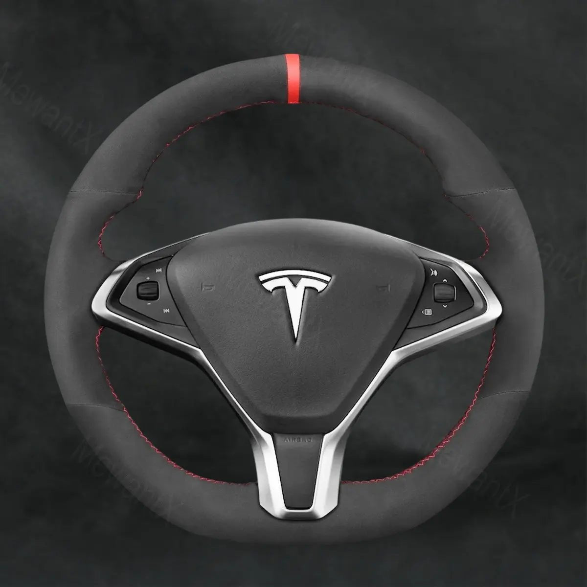 Steering Wheel Cover For Tesla Model X 2016 - 2020 - Mewantx