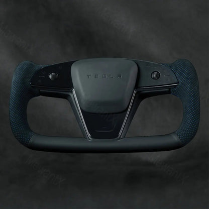 Steering Wheel Cover For Tesla Model X York 2021 - 2023 - Mewantx