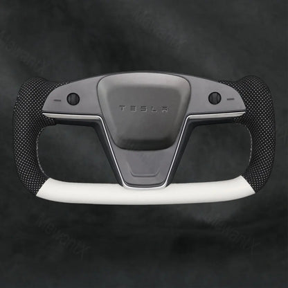 Steering Wheel Cover For Tesla Model X York 2021 - 2023 - Mewantx