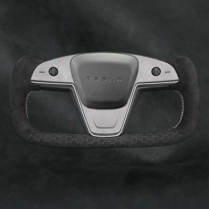 Steering Wheel Cover For Tesla Model X York 2021 - 2023 - Mewantx