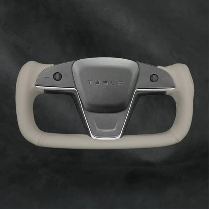 Steering Wheel Cover For Tesla Model X York 2021 - 2023 - Mewantx