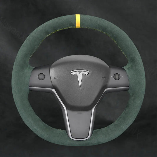 Steering Wheel Cover For Tesla Model Y 2020 - 2023 - Mewantx