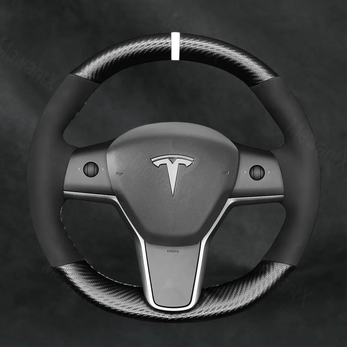 Steering Wheel Cover For Tesla Model Y 2020-2023