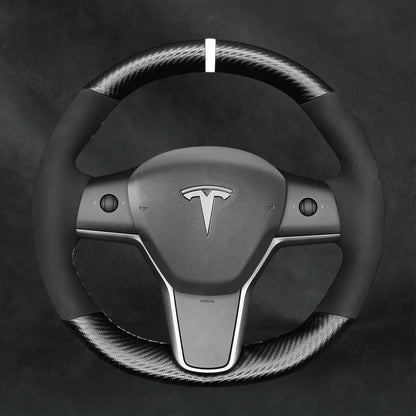 Steering Wheel Cover For Tesla Model Y 2020-2023