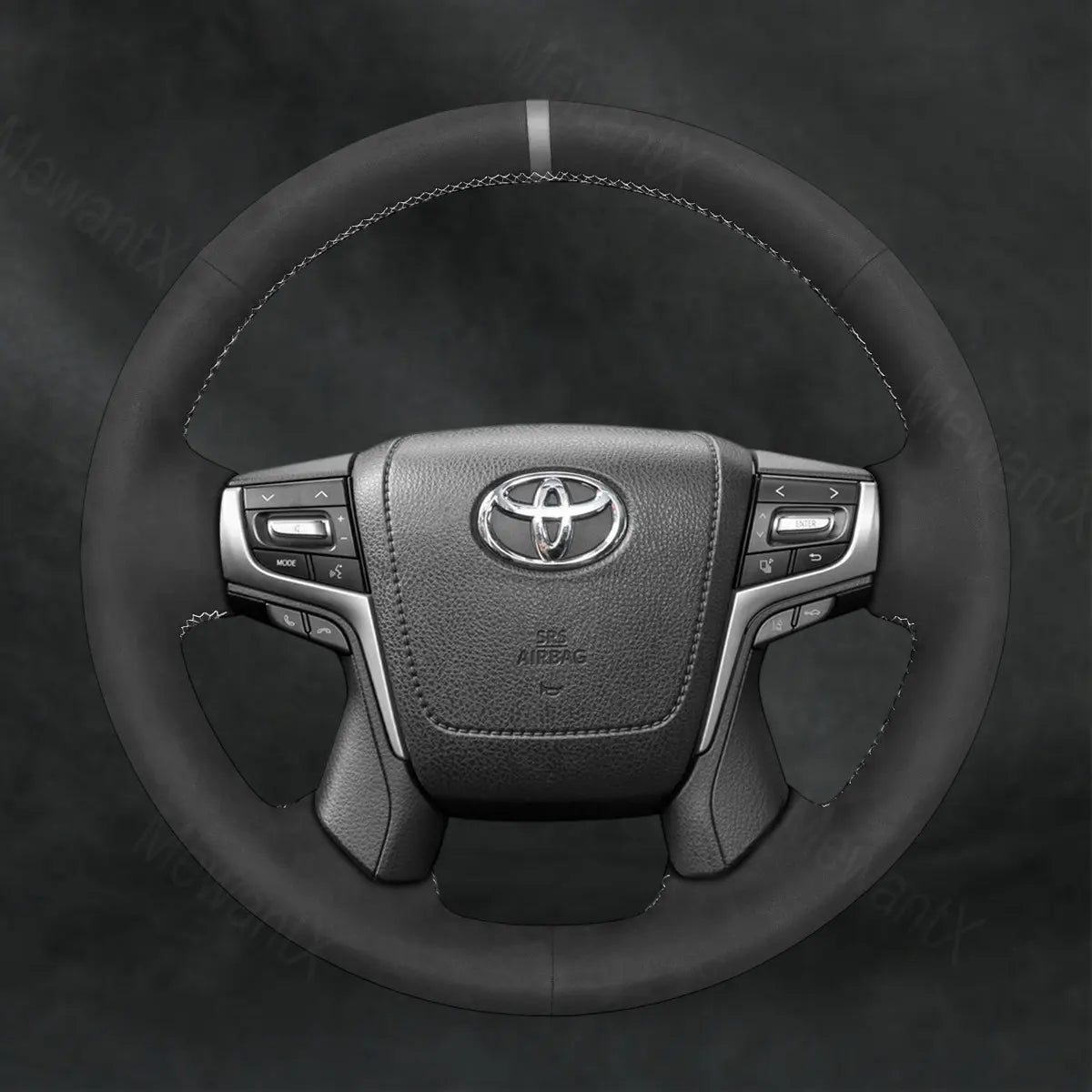 Steering Wheel Cover For Toyota Crown 2013 - 2018 - Mewantx