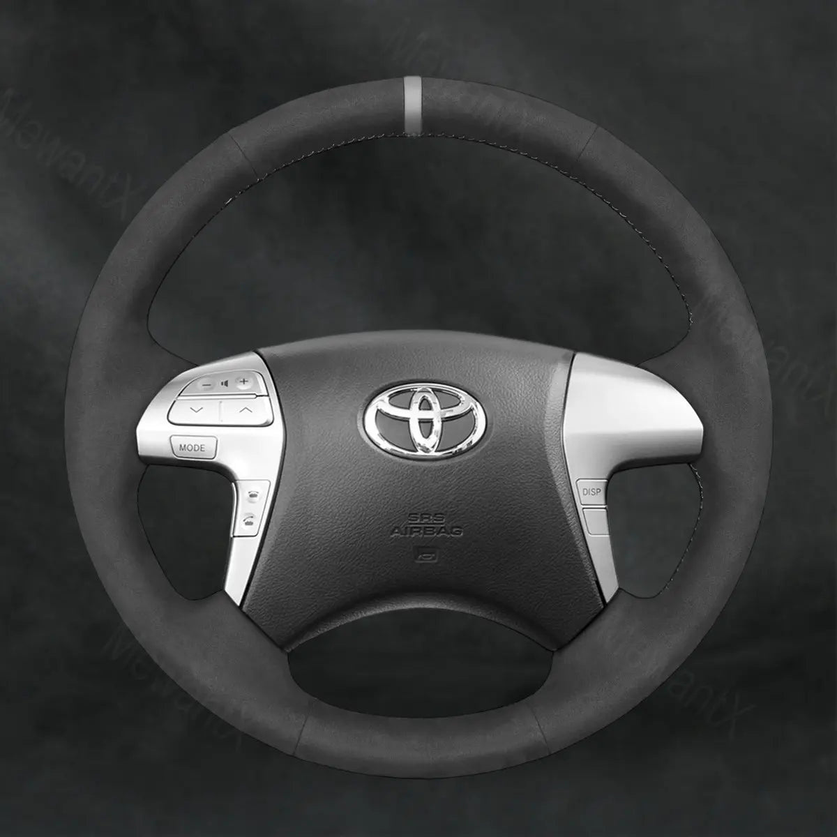 Steering Wheel Cover For Toyota Fortuner 2011 - 2015 - Mewantx