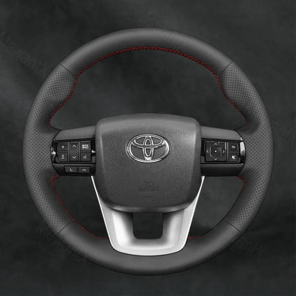 Steering Wheel Cover For Toyota Fortuner II 2015 - 2021 - Mewantx