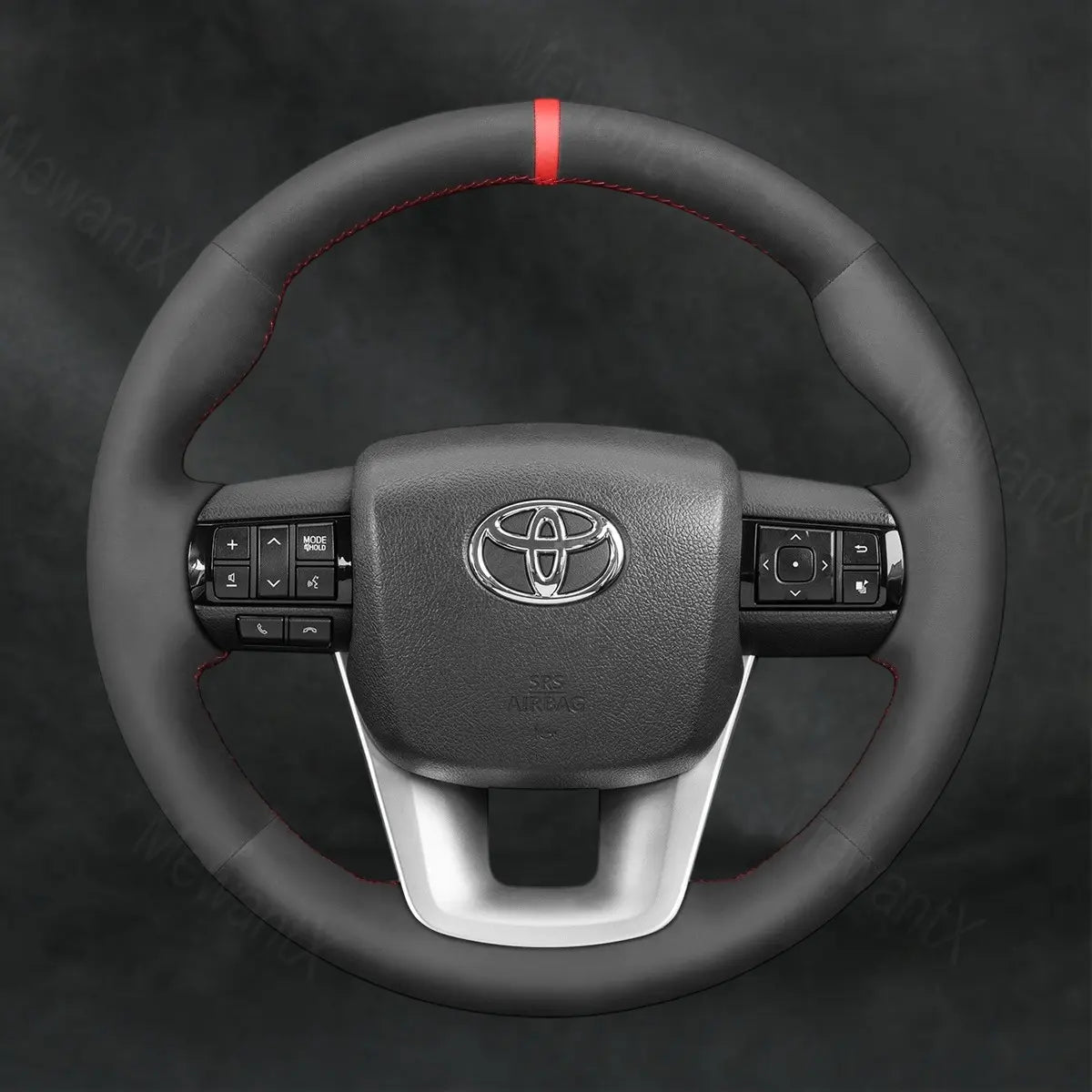 Discover MewantX Custom Steering Wheel Cover For Toyota Fortuner II 2015 - 2021 Mewant delivers comfort, grip, style, protection and durable quality.