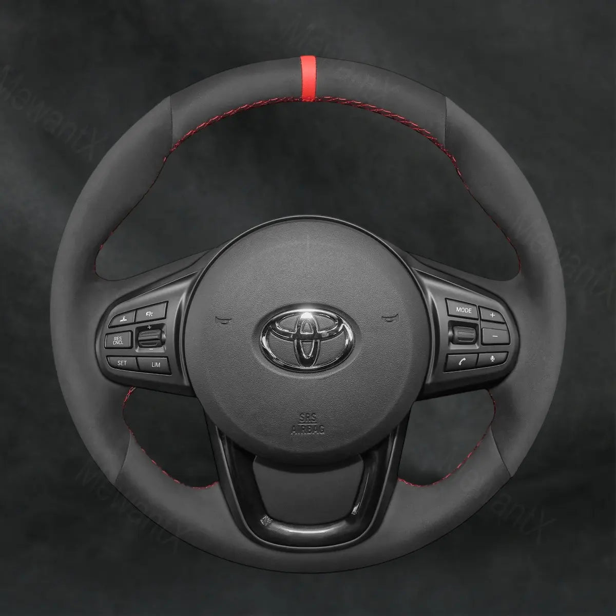 Steering Wheel Cover For Toyota GR Supra Supra 2019 - 2024 - Mewantx