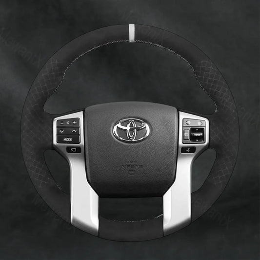 Steering Wheel Cover For Toyota Land Cruiser 150 Series J150 2009-2018