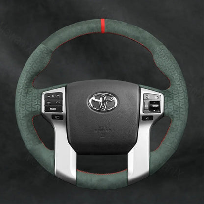 Steering Wheel Cover For Toyota Land Cruiser 150 Series J150 2009-2018