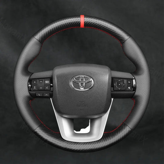 Steering Wheel Cover For Toyota Land Cruiser 70 Series J76 J78 2022-2024