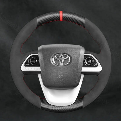 Steering Wheel Cover For Toyota Prius Prius Prime 2016 - 2022 - Mewantx